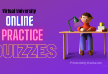 Online Practice Quiz Virtual University online practice quiz