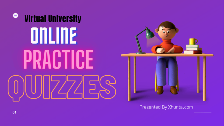 Virtual University online practice quiz